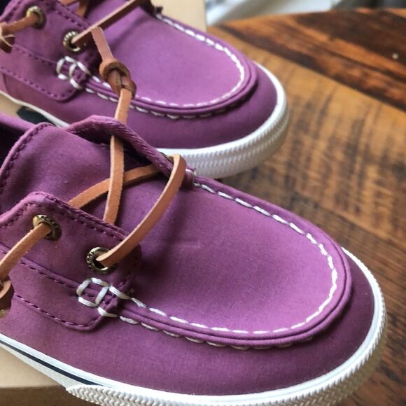Womens Sperry Lounge Away Boat Shoe Berry memory foam Size 5.5 - Picture 3 of 6